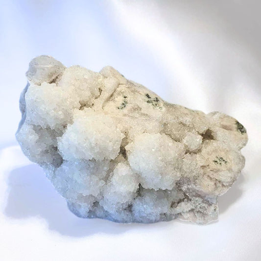 Large Druzy Quartz Cluster with Coral Formation