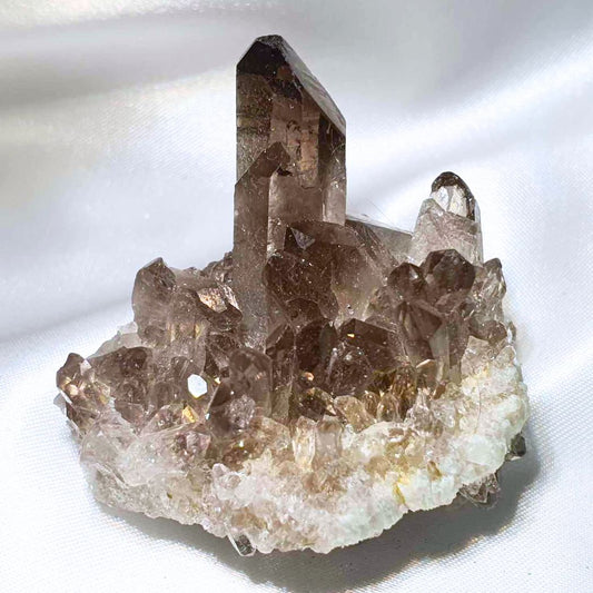 Smoky Quartz Cluster