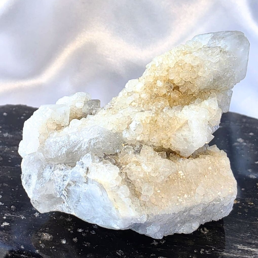 Druzy Witches Finger (Spirit/Cactus Quartz) Cluster - Zambia
