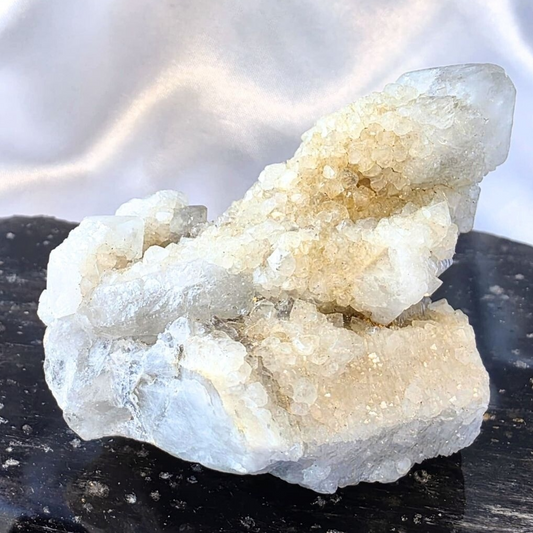 Druzy Witches Finger (Spirit/Cactus Quartz) Cluster - Zambia