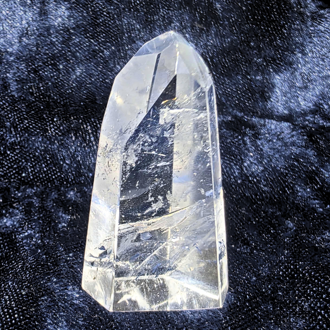 Tapered Clear Quartz Crystal Tower - Brazil