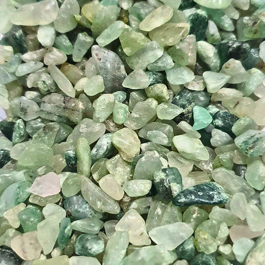 Aventurine Crystal Chips - In Organza Bag