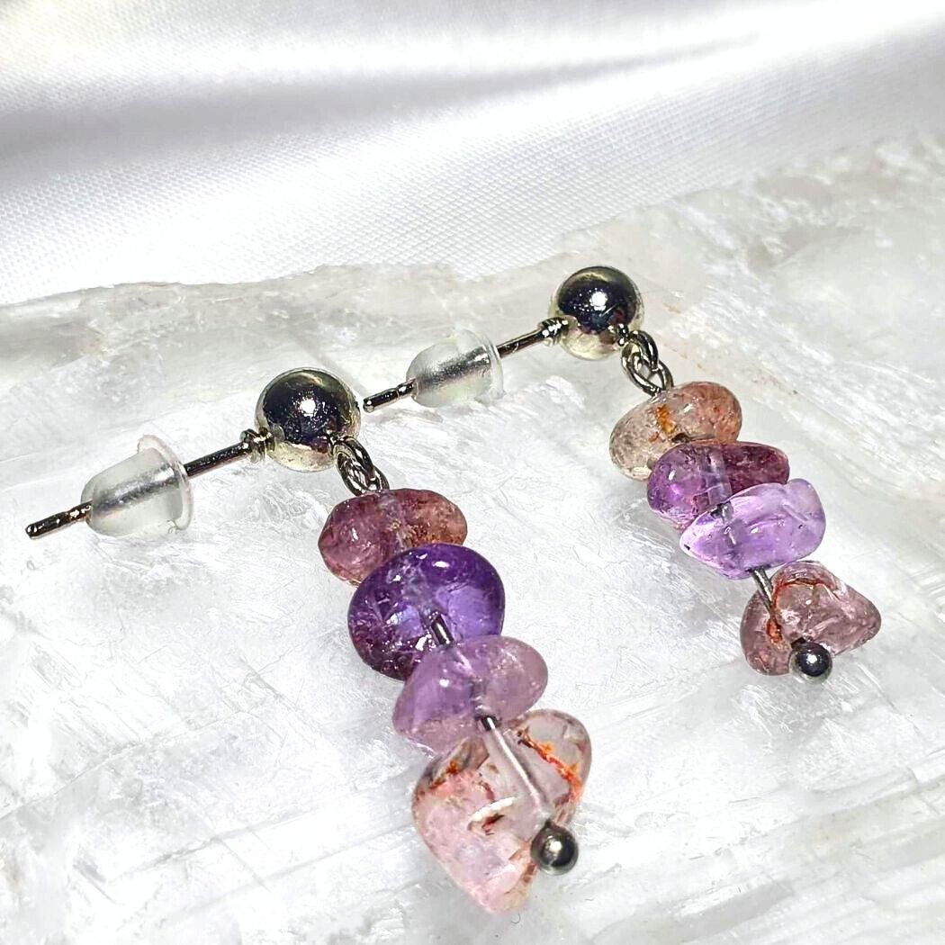 Super Seven Crystal Earrings