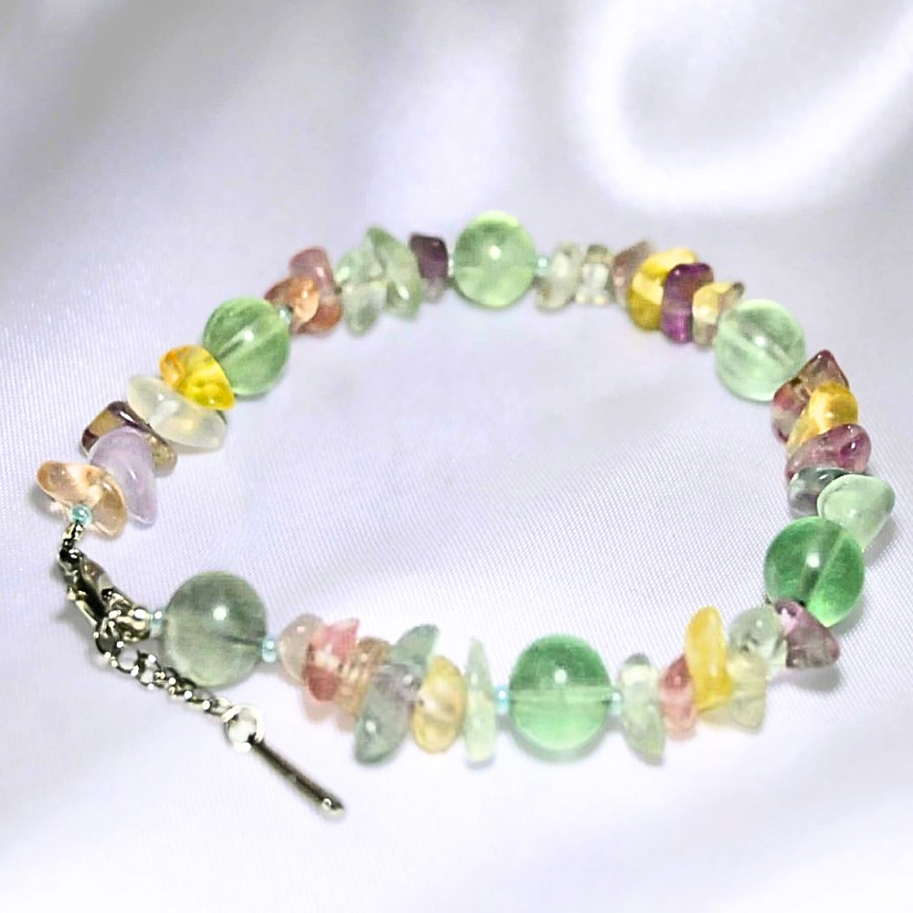 Rainbow Fluorite Bracelet