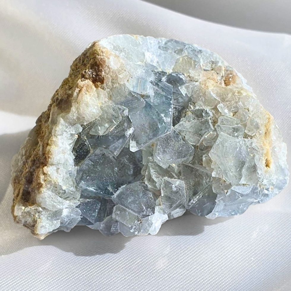 Celestite Crystal Cluster - 150g