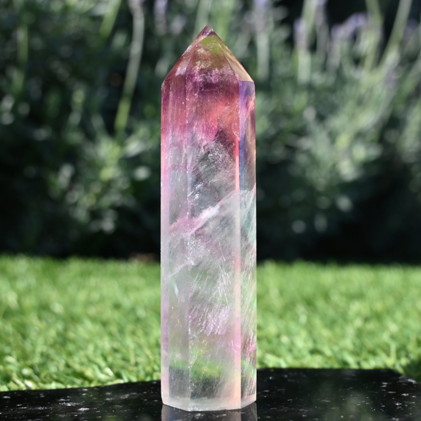 Candy Fluorite Tower Point - 9.3cm