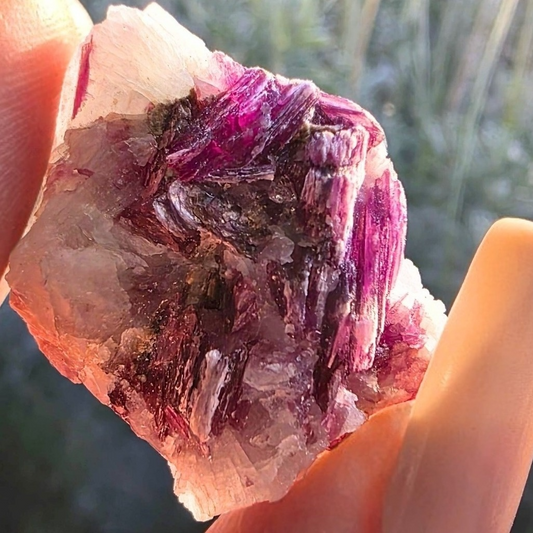 Lepidolite, Quartz & Mica Cluster