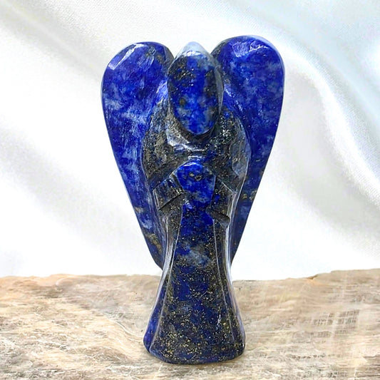 High Grade Medium Lapis Lazuli Crystal Angel