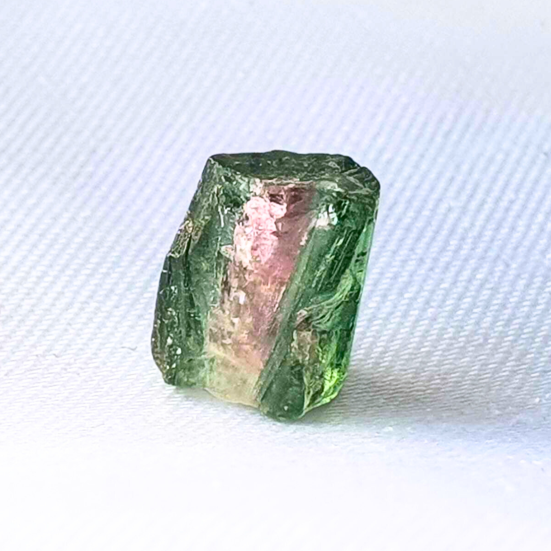 Genuine Watermelon Tourmaline Specimen - case included