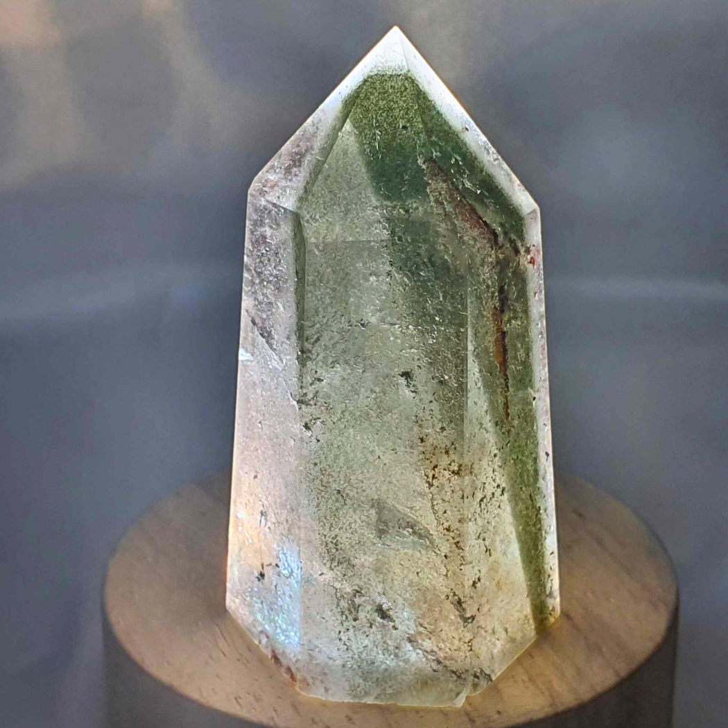 Garden Quartz (Lodolite) Tower Point