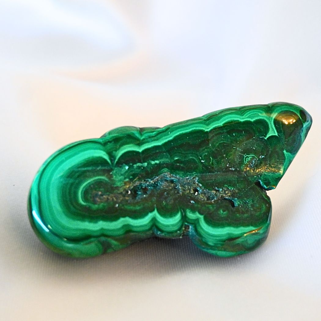 Malachite Semi-Polished Free Form