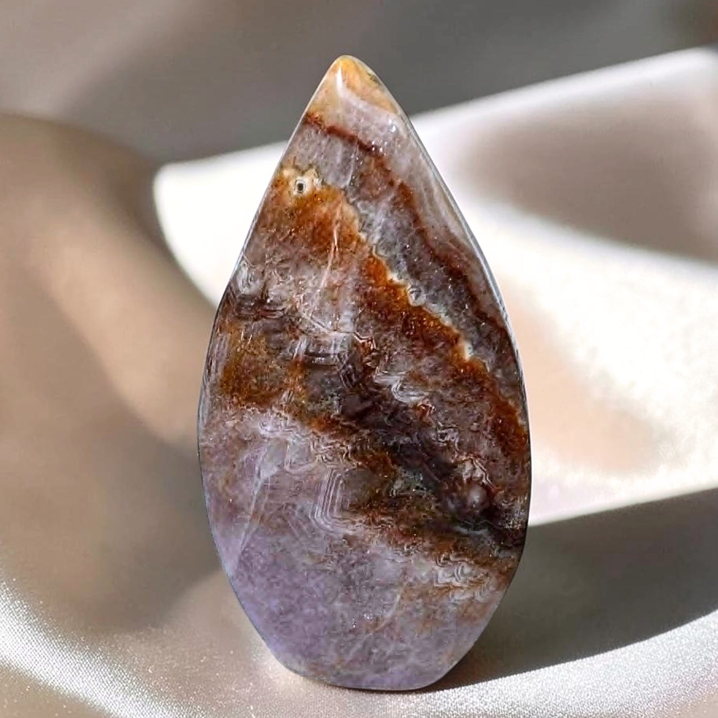 Amethyst x Crazy Lace Agate Freeform
