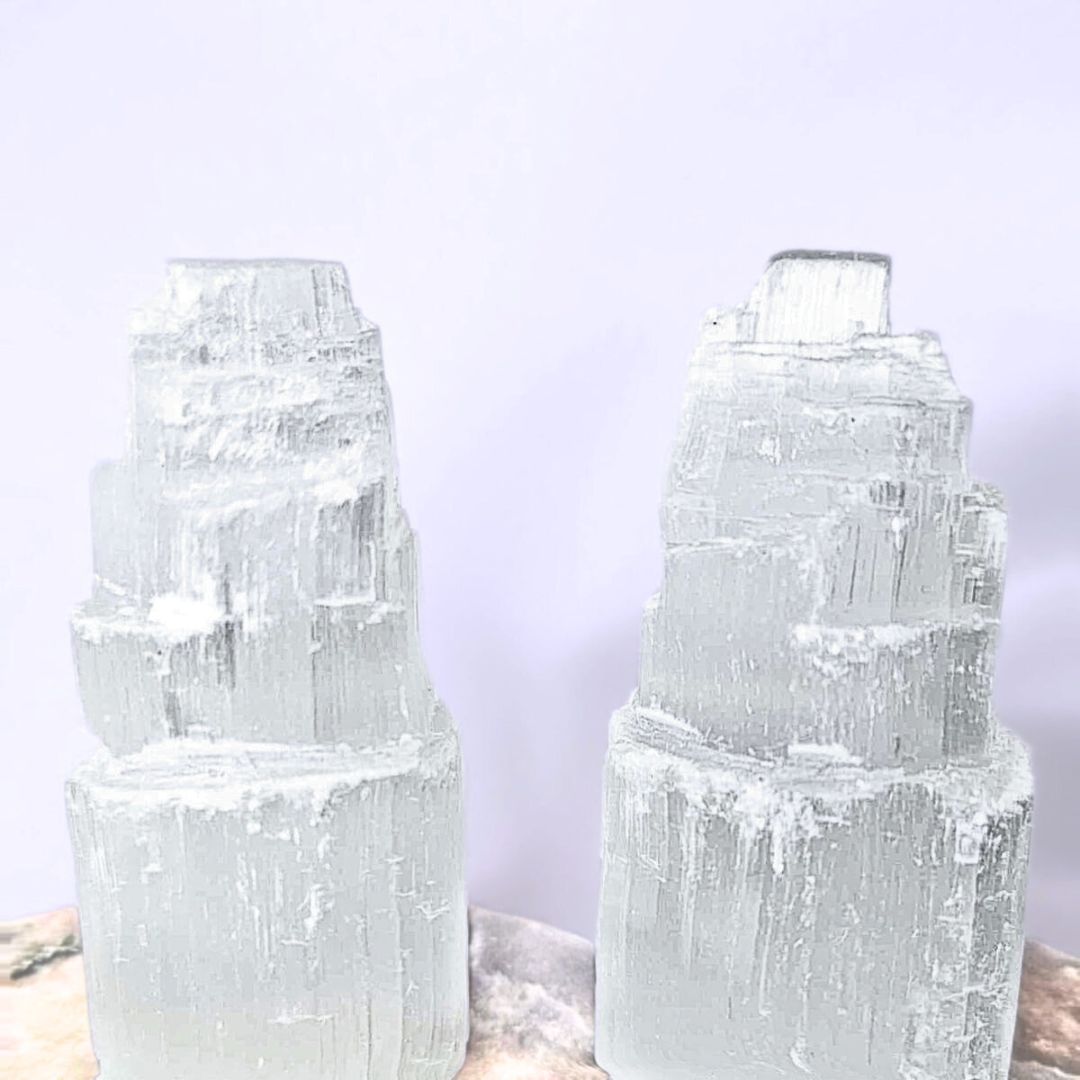 Small Selenite Towers - 6cm