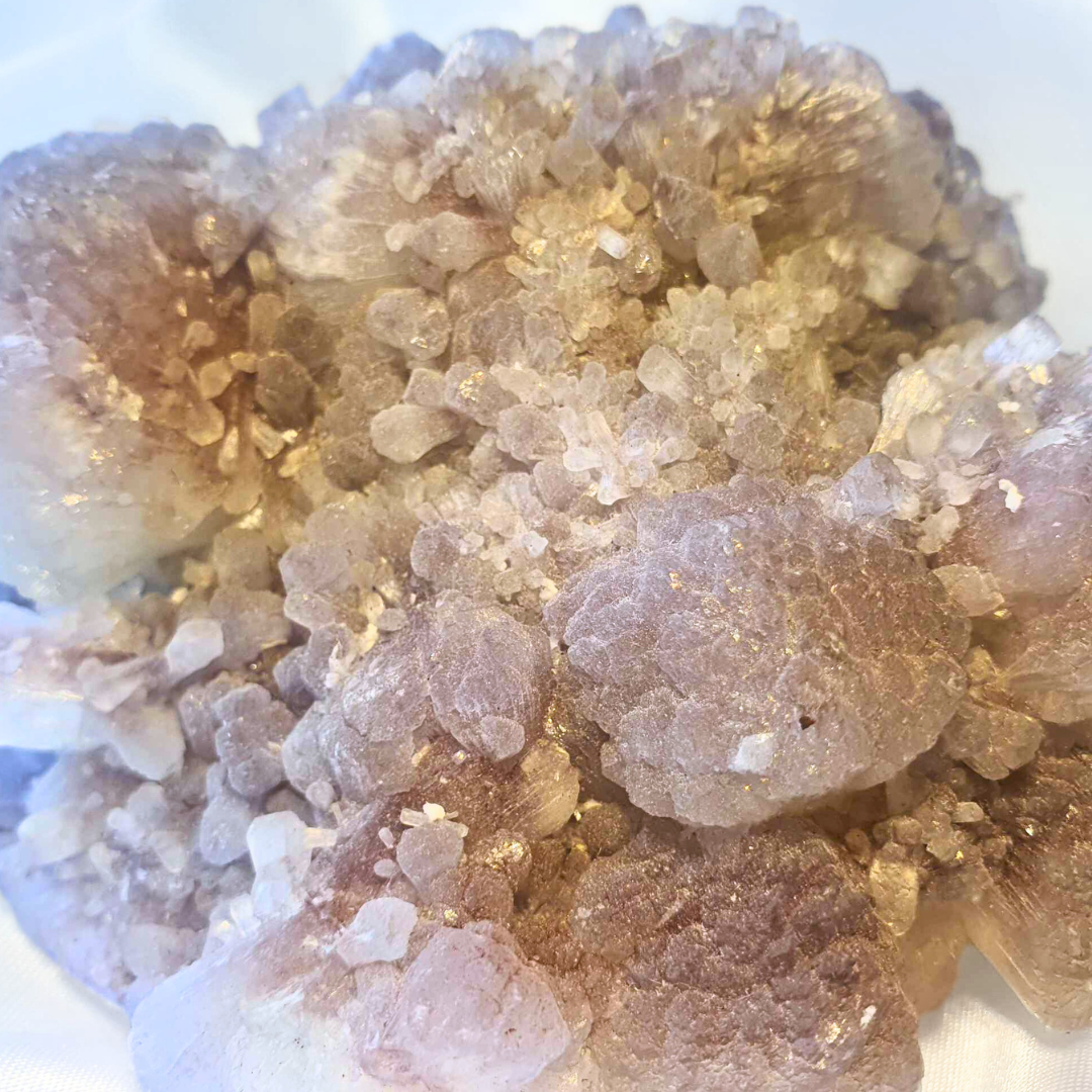 Mauve Zeolite Crystal Cluster - 521g