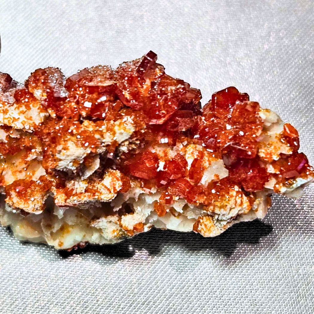 Vanadinite Crystal Mineral Specimen