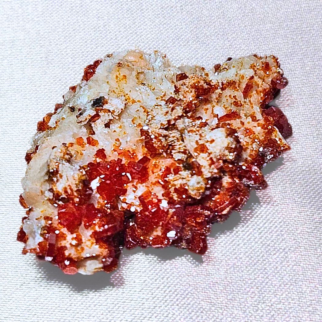 Vanadinite Crystal Mineral Specimen