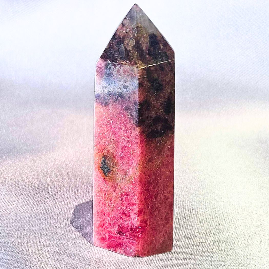 High Quality Rhodonite Tower