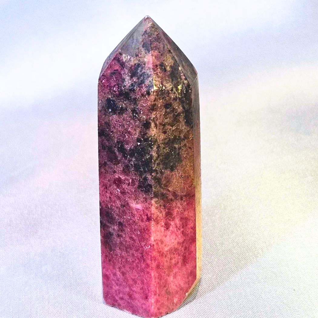 High Quality Rhodonite Tower