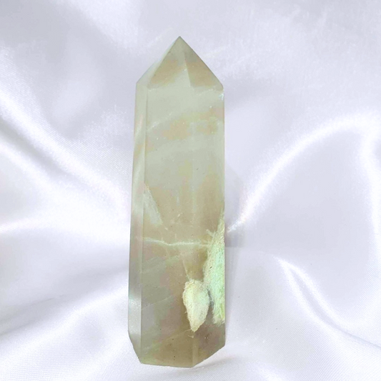 Natural Green Moonstone Tower Point