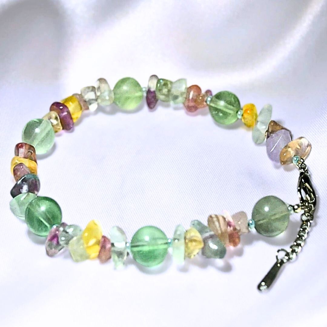 Rainbow Fluorite Bracelet