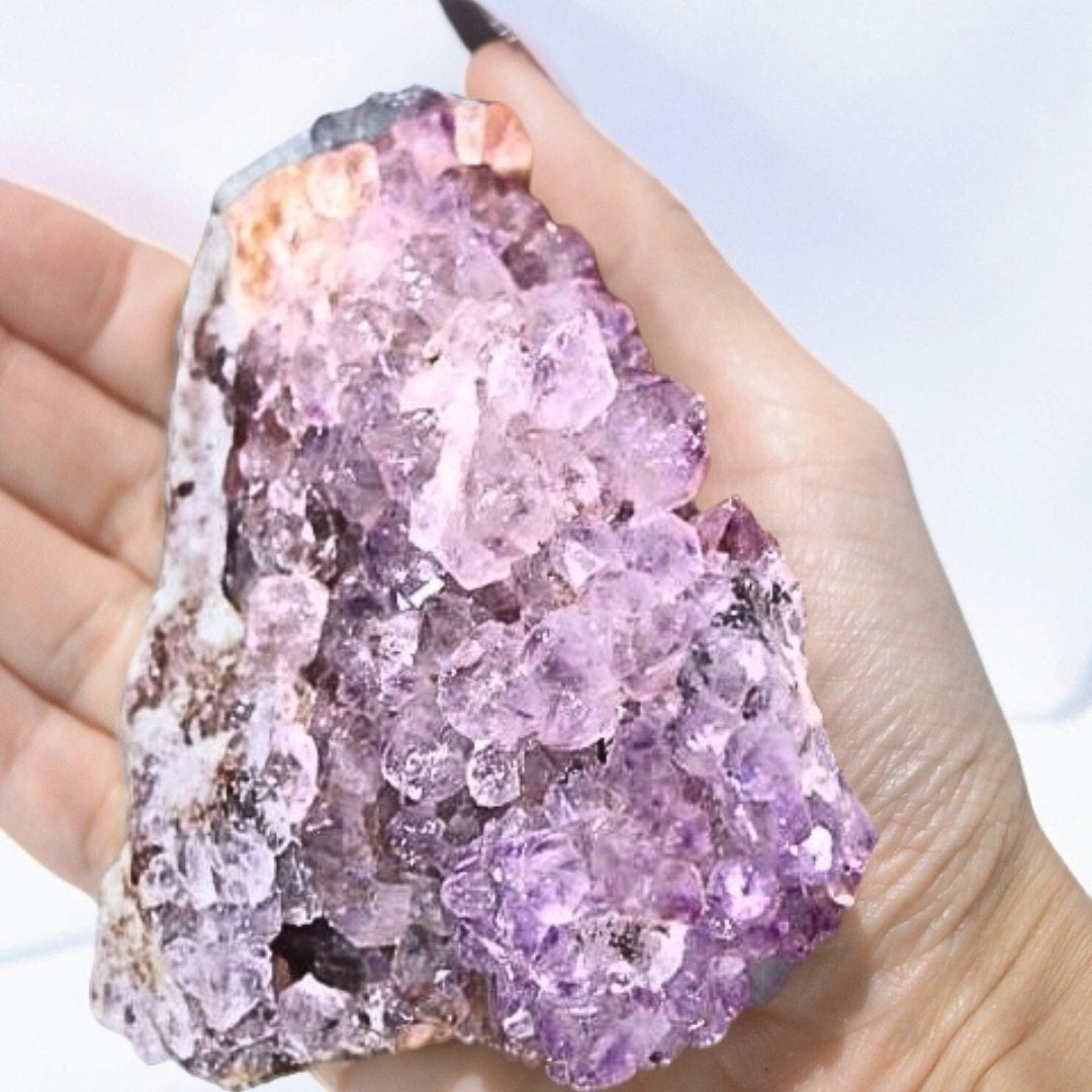 Large Pink Amethyst Free Form Cluster ~ 250g