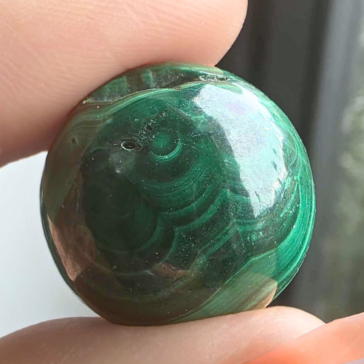 Malachite Crystal Sphere