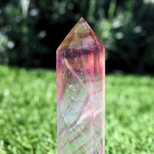 Candy Fluorite Tower Point - 9.3cm