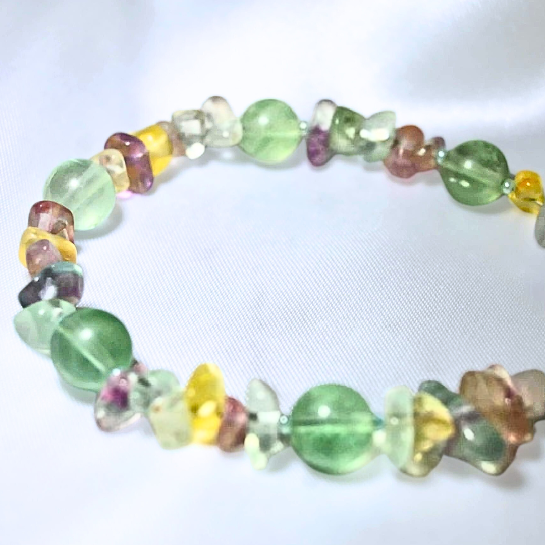 Rainbow Fluorite Bracelet