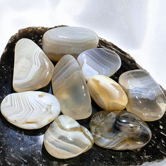 Large Botswana Agate Tumbles
