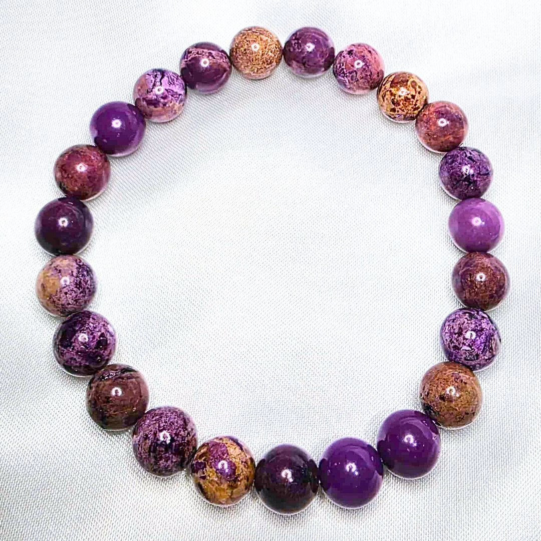 High Grade Natural Phosphosiderite Bracelet - Argentina