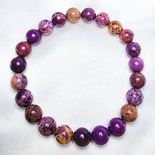 High Grade Natural Phosphosiderite Bracelet - Argentina