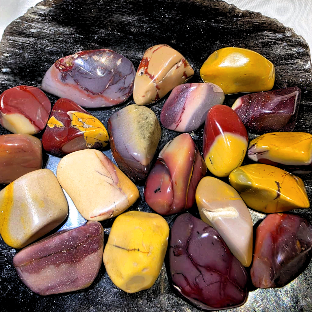 Mookaite Crystal Tumbles
