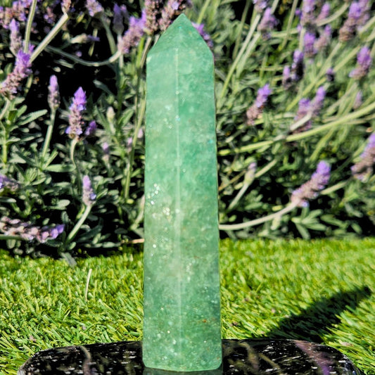 Green Fluorite Tower
