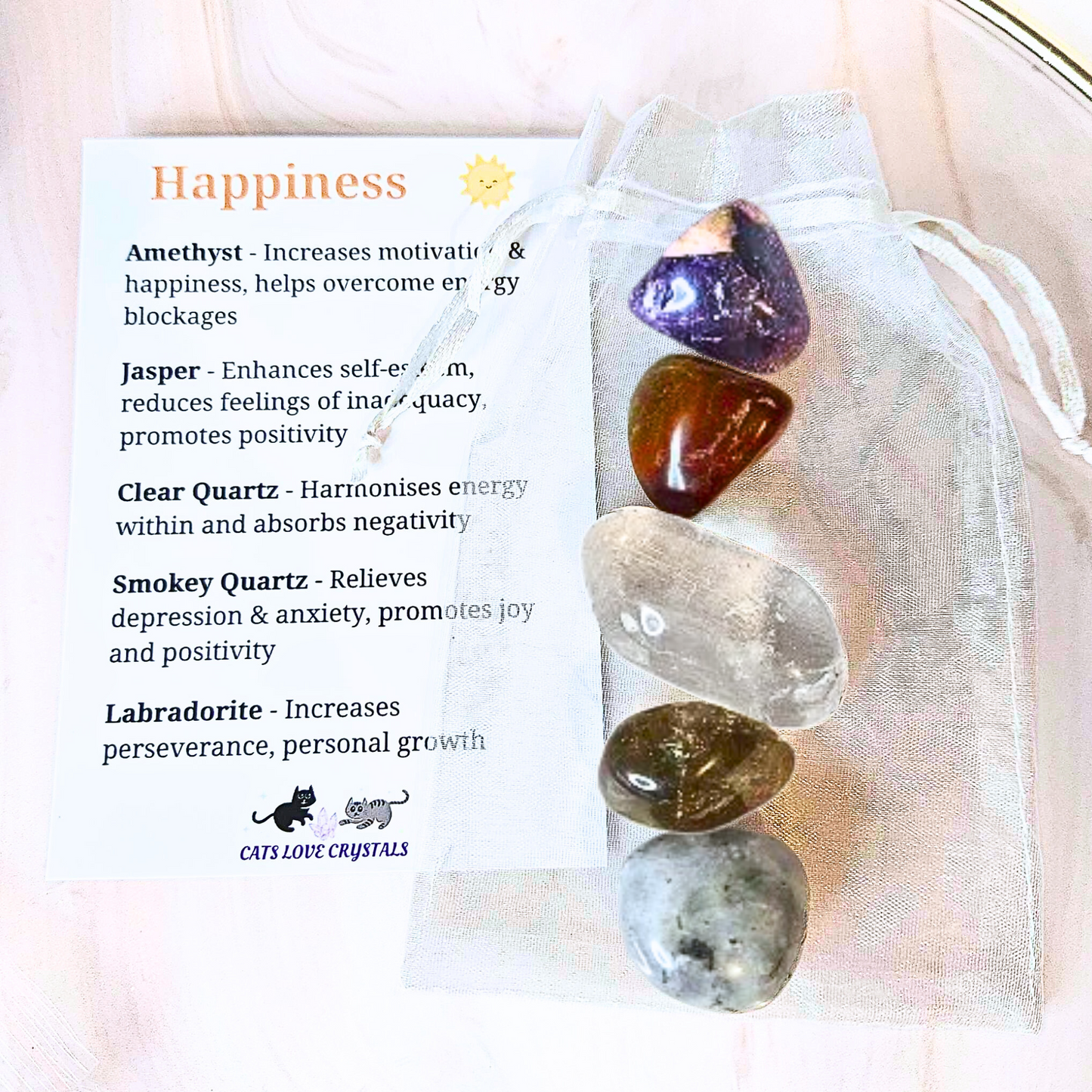 Happiness Crystal Tumble Kit