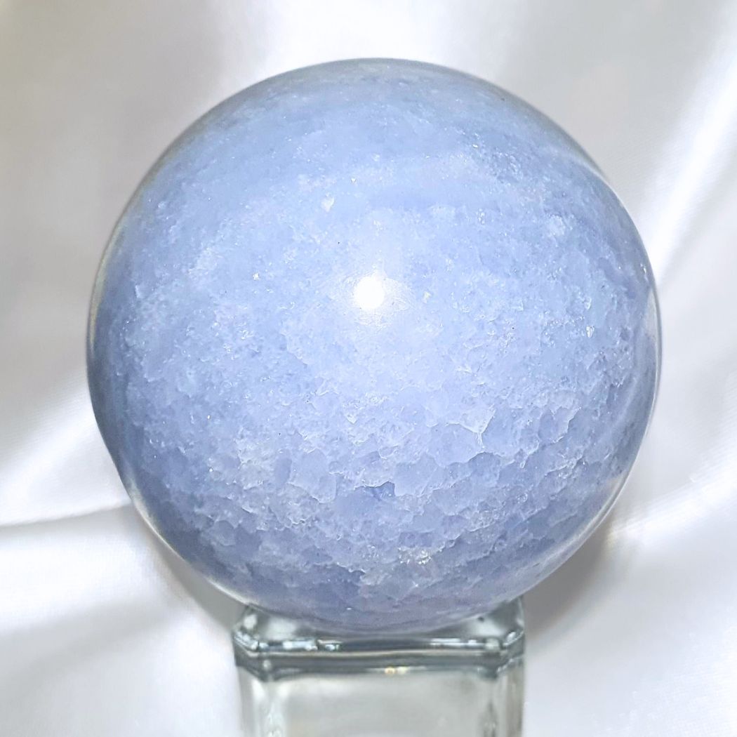 Blue Calcite Sphere