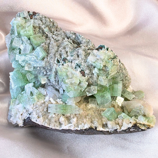 Green Cubic Apophyllite