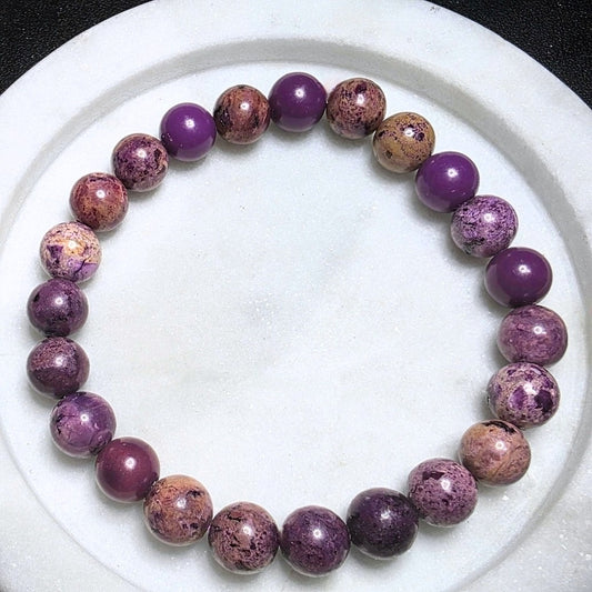 High Grade Natural Phosphosiderite Crystal Bracelet - Argentina