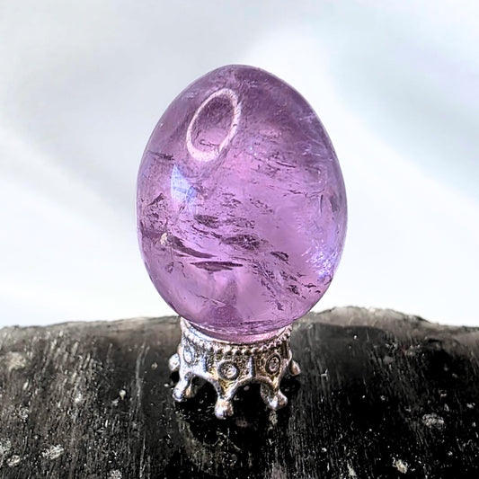 High Grade Amethyst Small Crystal Egg