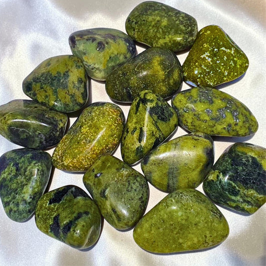 Serpentine Crystal Tumbles