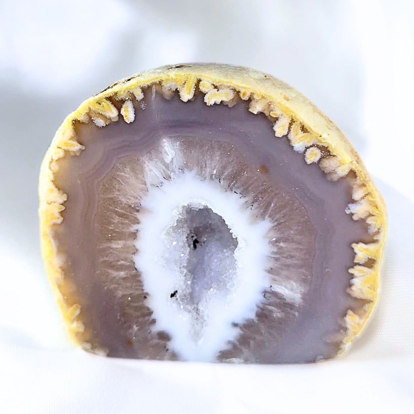 Druzy Semi-Polished Agate Small Free Form