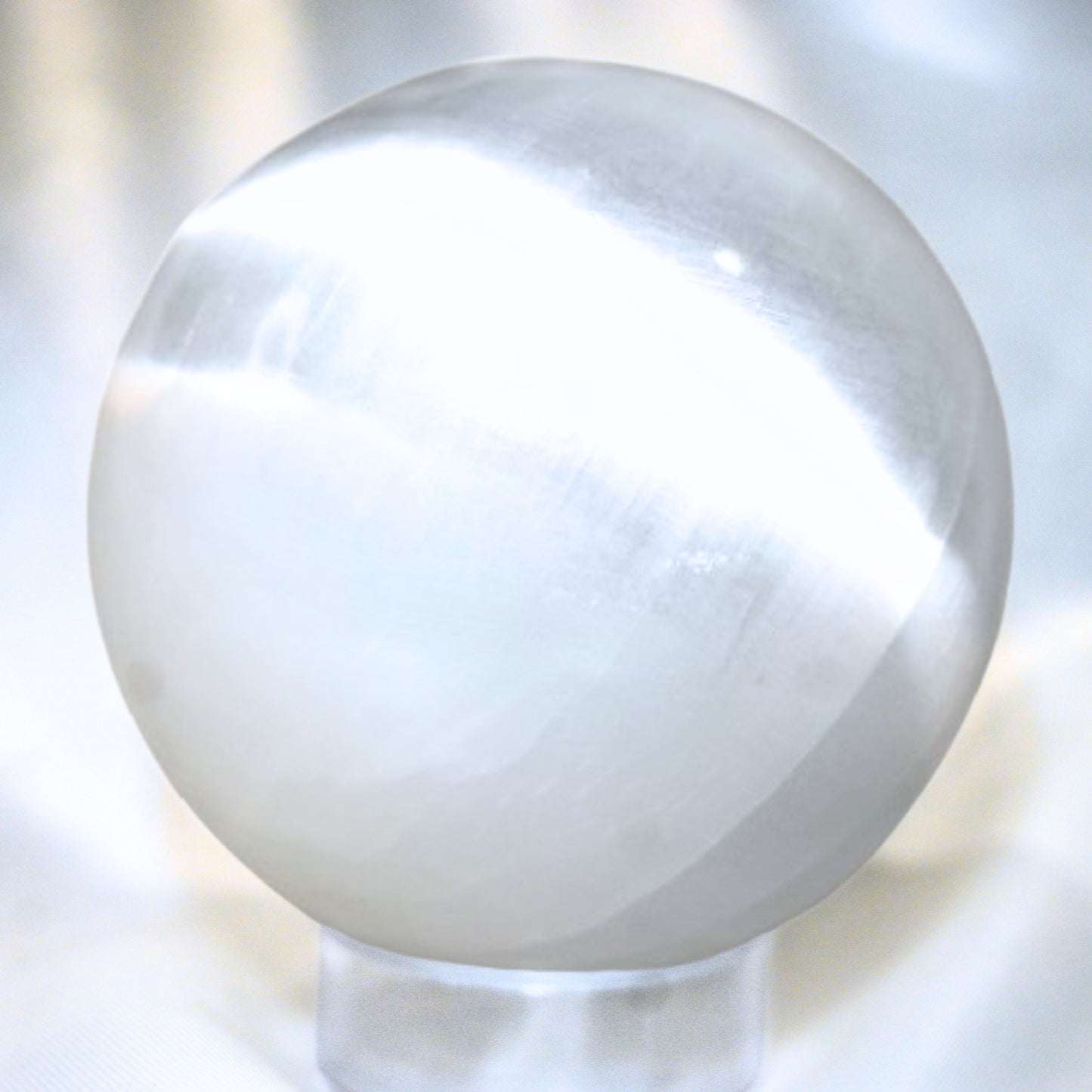 Selenite Crystal Sphere - 6cm