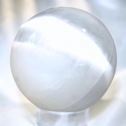 Selenite Crystal Sphere - 6cm