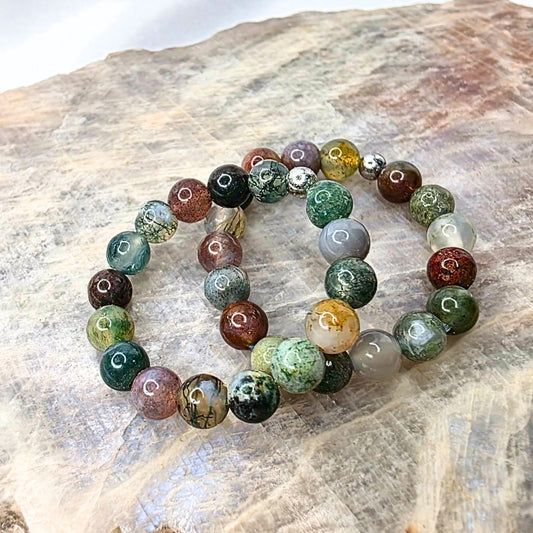 Ocean Jasper Fidget Stretch Ring