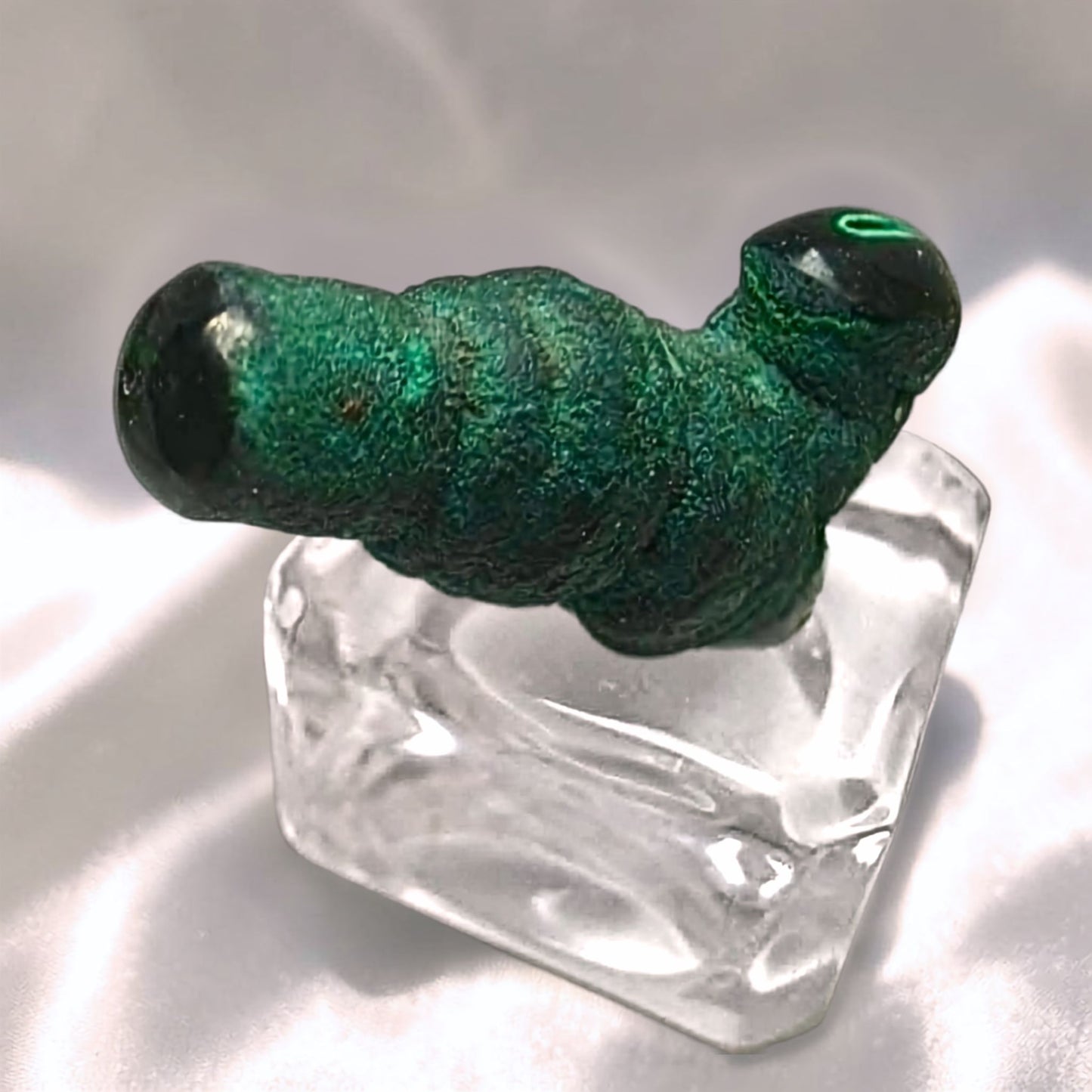 Collector Grade Malachite Stalactite Freeform | DRC