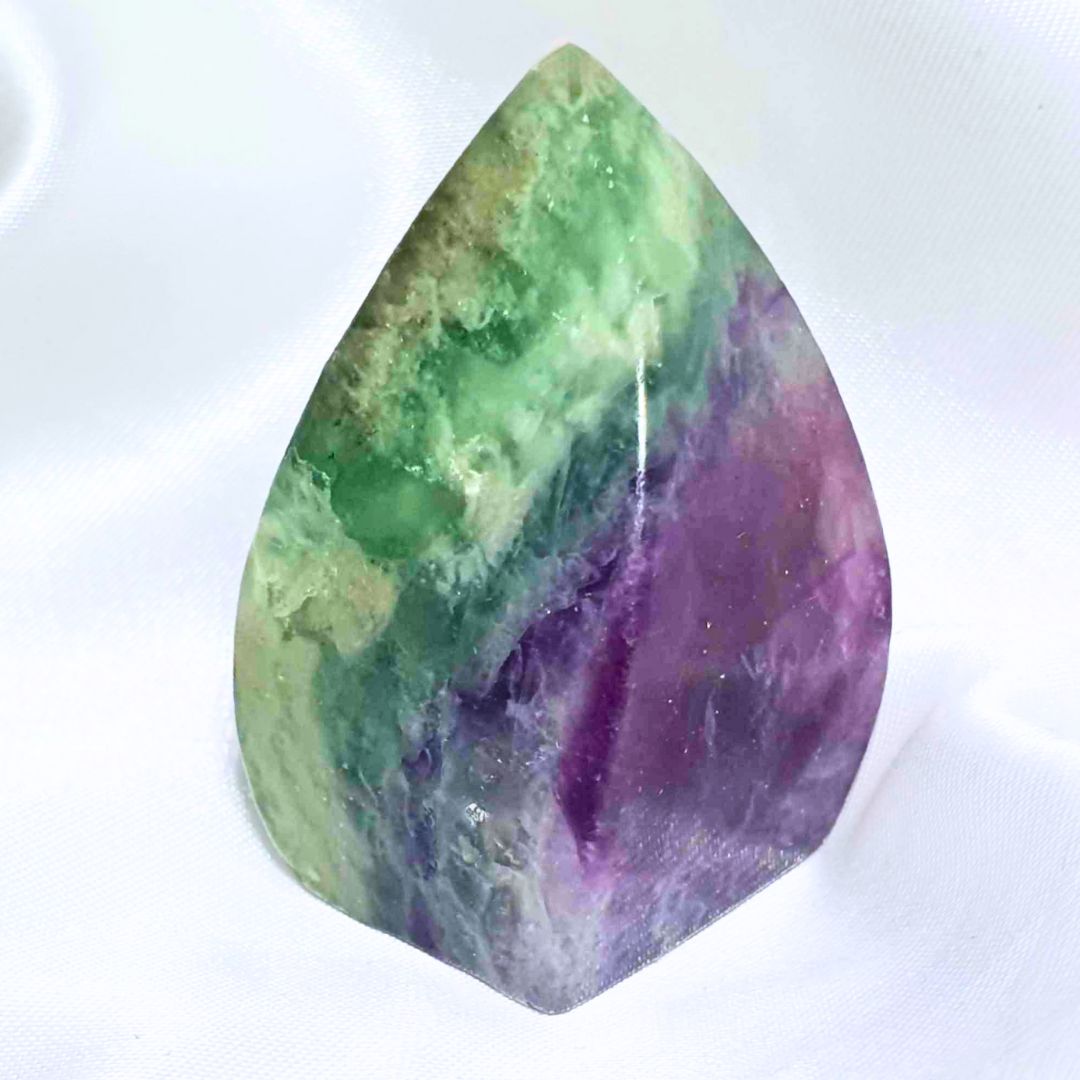 Feather Fluorite Free Form