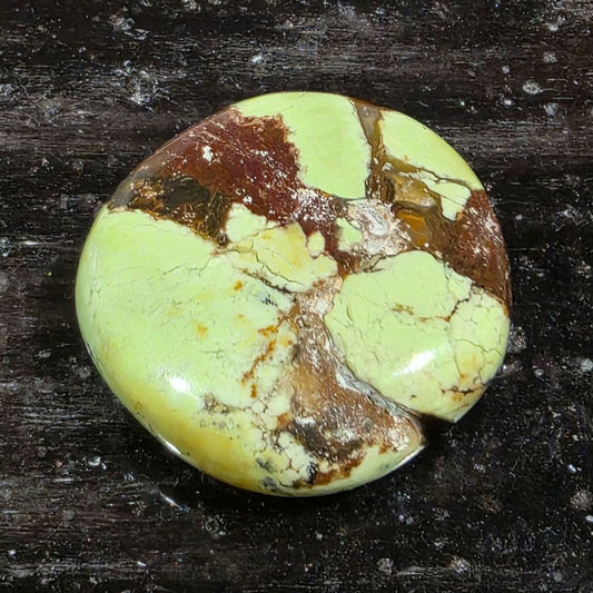 Lemon (Citron) Chrysoprase Crystal - WA